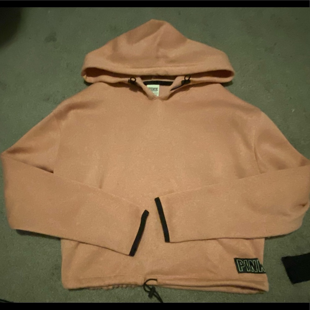 PINK VS CROPPED SWEATSHIRT